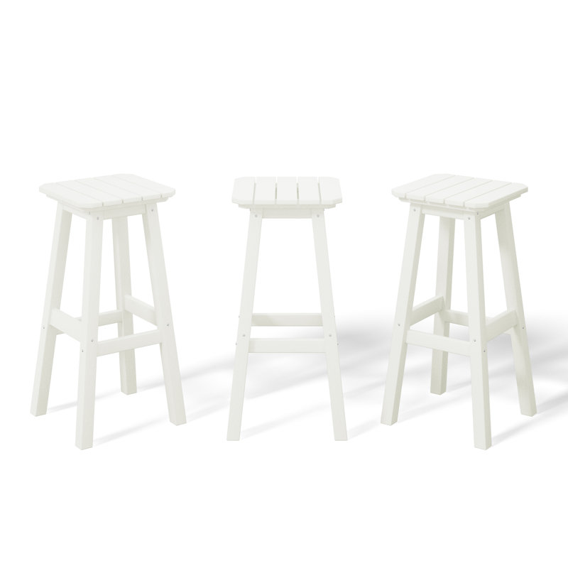 Tabouret de bar 29 po Laguna, Blanc