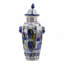 Lidded Vase with Court Figures
