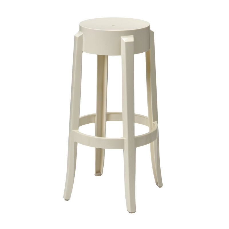 Tabouret de bar 30 po Pedroza, Blanc neige
