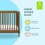 Lit de bébé convertible 3-en-1 Lainey Bobbins-134425390