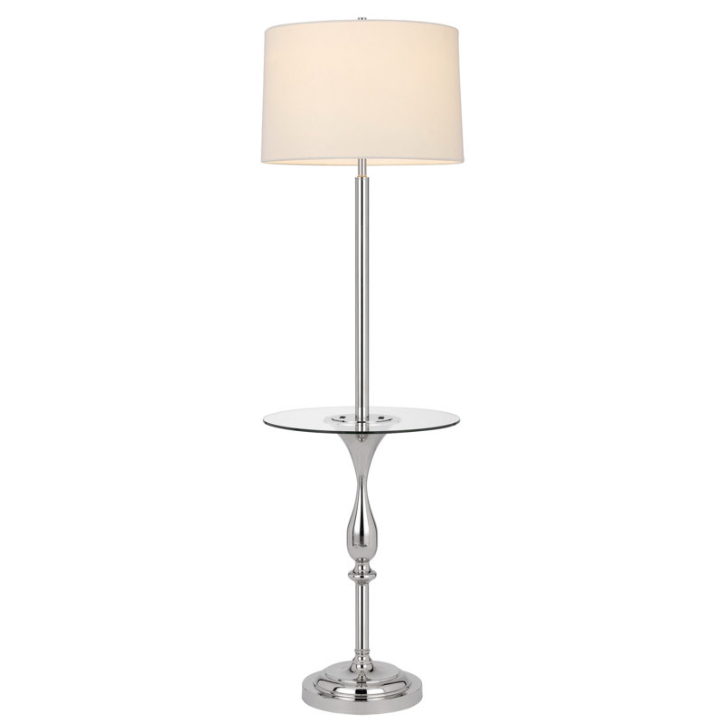 61'' Brushed Pharmacy Floor Lamp