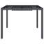 Doher Rectangular Metal Outdoor Dining Table , cm W cm D-1435636396