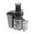 Omega High Speed Juicer with Extra Large Chute, in Silver