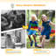 Plateforme ovale réglable pour enfants avec poignée colorée Farner Arlmont & Co.-819108379