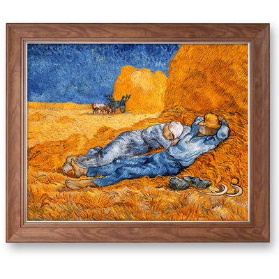 «Noon Rest From Work» par Vincent Van Gogh, reproduction sur toile
