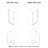32-36"W X 72"H Left And Right Opening Universal Pivot Shower Door, Open Outside, With 1/4" And 5/16" Tempered Glass And Matted Black Finish-119869718