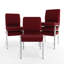 Chaise d'église empilable en tissu 18,5 po Rayleigh-38327994-126594388
