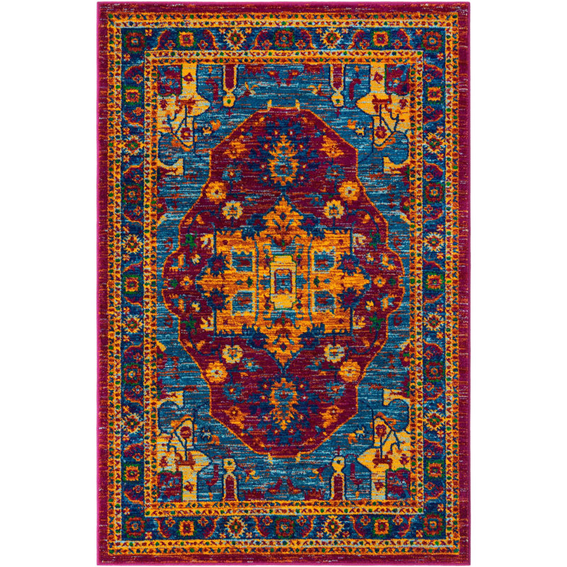 Markon Ikat Indoor Rug, Rectangle 4'1" x 6'1"