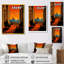 «Window View Sunset Ocean Horizon - Coastal Sunset», art mural-1486262624-1486262626
