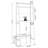 Bamboo Over The Toilet Storage Cabinet-1445142559