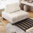 Khaki Velvet Modular Sofa bed cushion couch-367602888