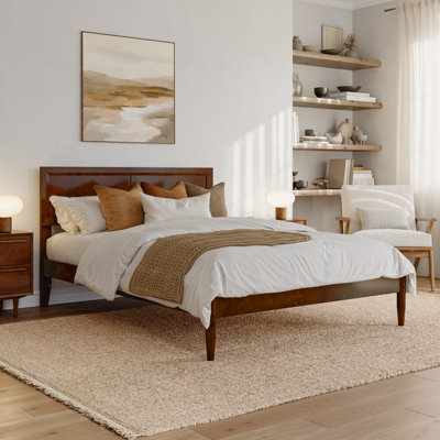 Ellarie Platform Bed with Adjustable Headboard