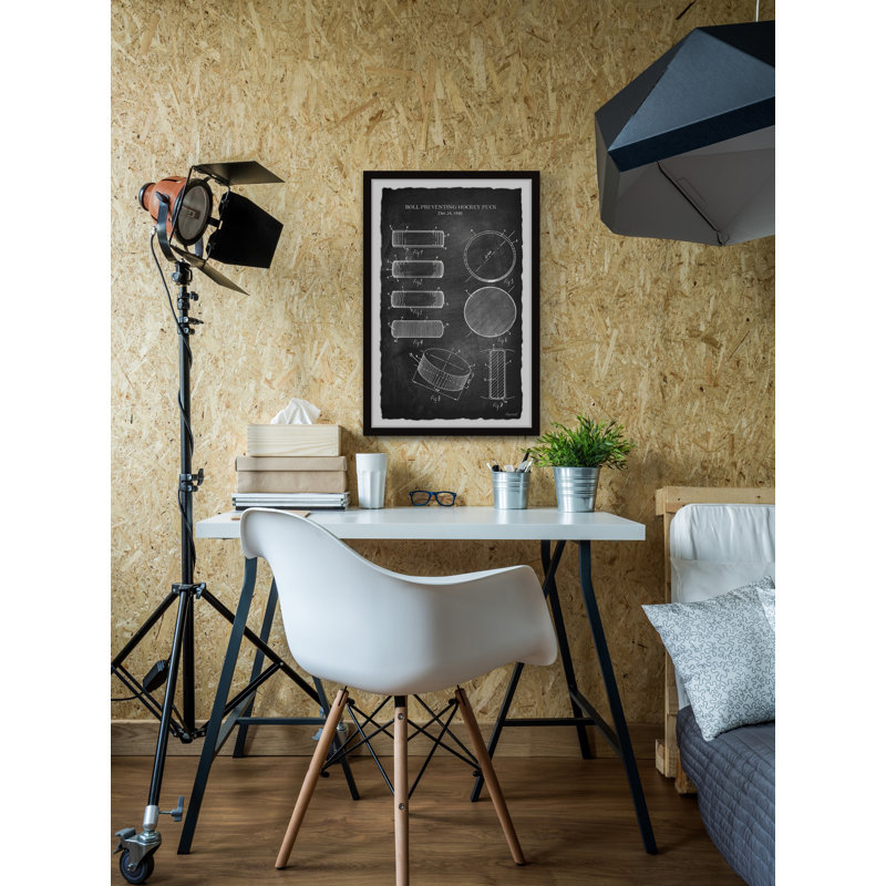 Tyler Single Picture Frame Painting, 61cm H x 41cm W, Black, Black
