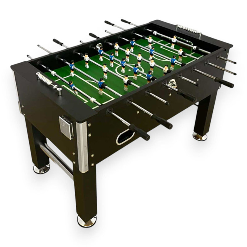 SimbashoppingUK 140cm L Height Adjustable Foosball Table