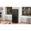 Armoire de rangement 72 po, noir