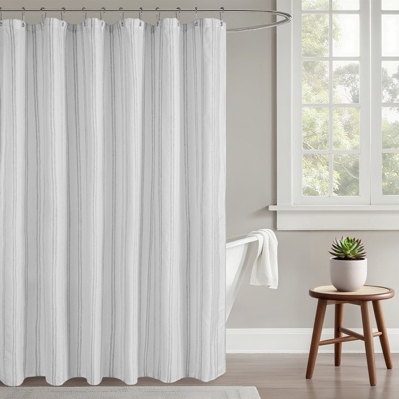 Rideau de douche Soft, Gris