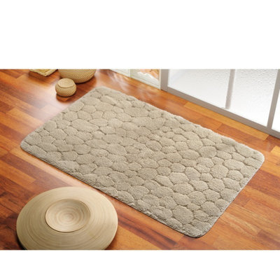 Klimt Cotton Blend Non-Slip Bath Rug