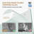 72" H Aluminum Frame Double Sliding Shower Door, 1/4" (6Mm) Clear Tempered Glass-120178857