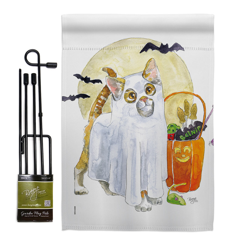 Double Sided 18.5'' H x 13'' W Polyester Animal Flag Set