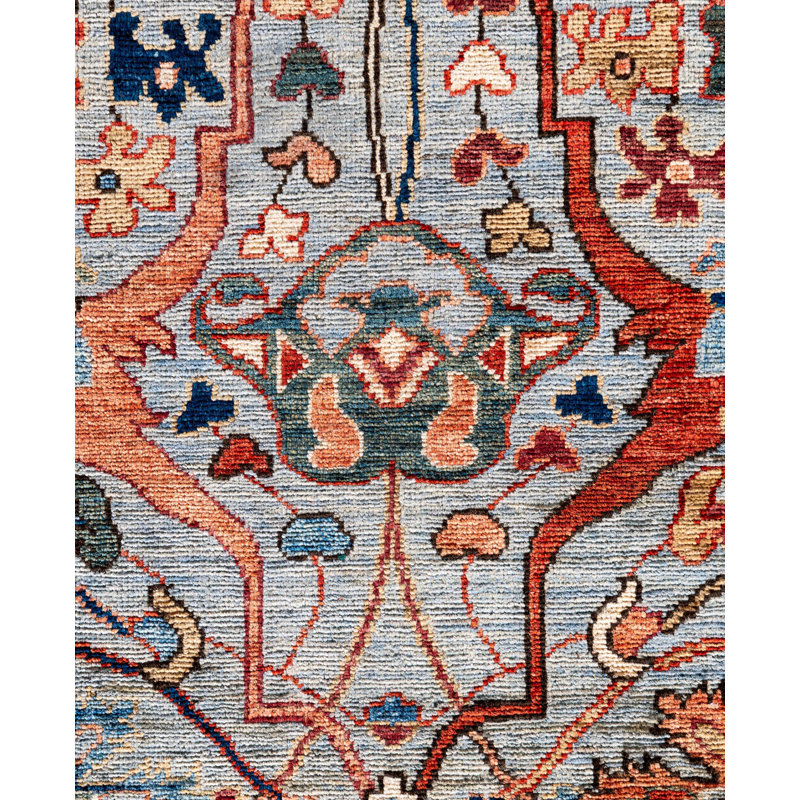 Serapi One-of-a-Kind 8' 10" X 11' 9" Hand Knotted Area Rug