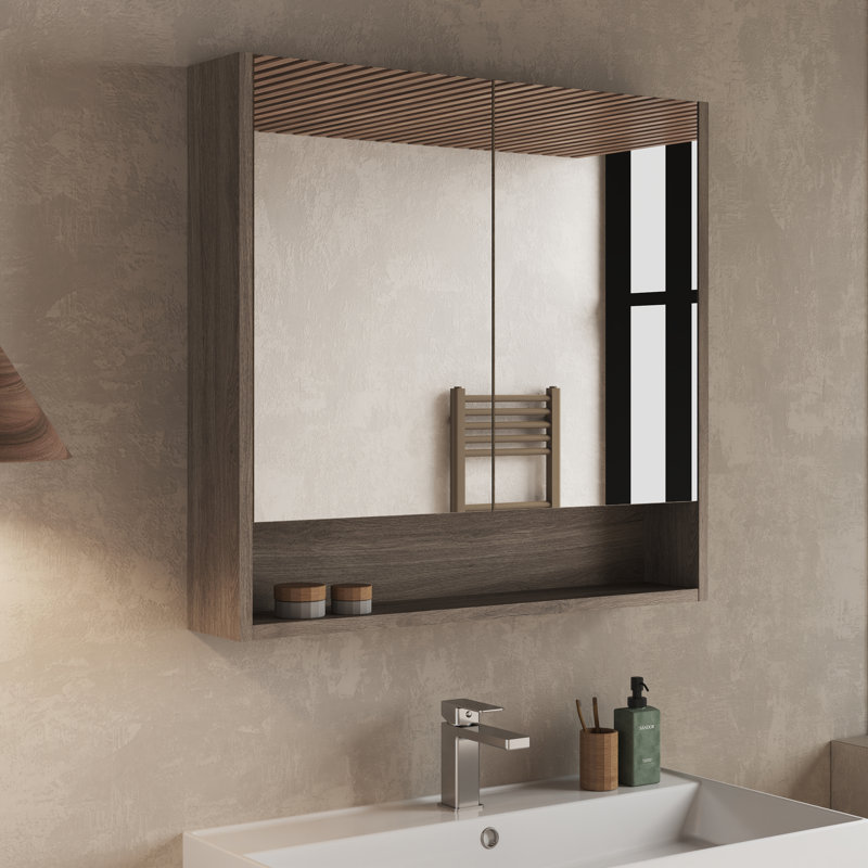 Talasha Bathroom Furniture Suite, Medium Wood