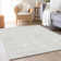 Premium Machine Washable Prisco Silver Rug