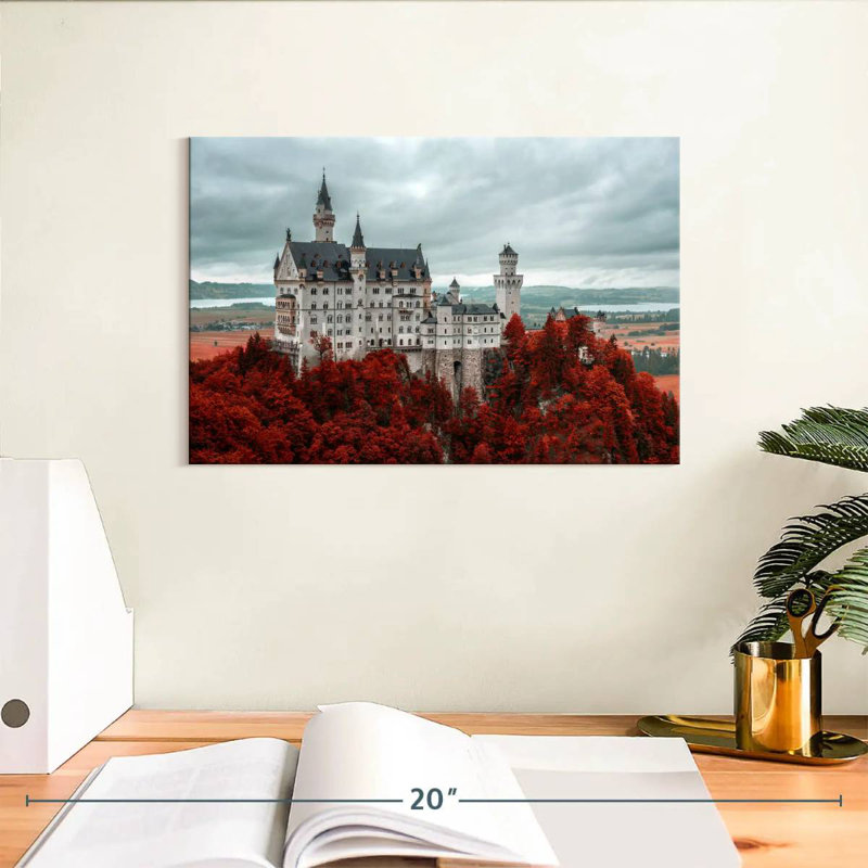 Château Lilie Grand Neuschwanstein, H 8 po x l 12 po