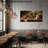 GUTTATY Wine Wall Art, Rustic Vineyard Still Life Painting Canvas Wall Decor, Earth Tone Wine Art Wall Decor, Serene Ambiance Wine Bar Prints for Kitchen Dining Room Living Room, 24x48 inches-331689375