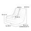 Fauteuil inclinable rotatif confortable-25973792
