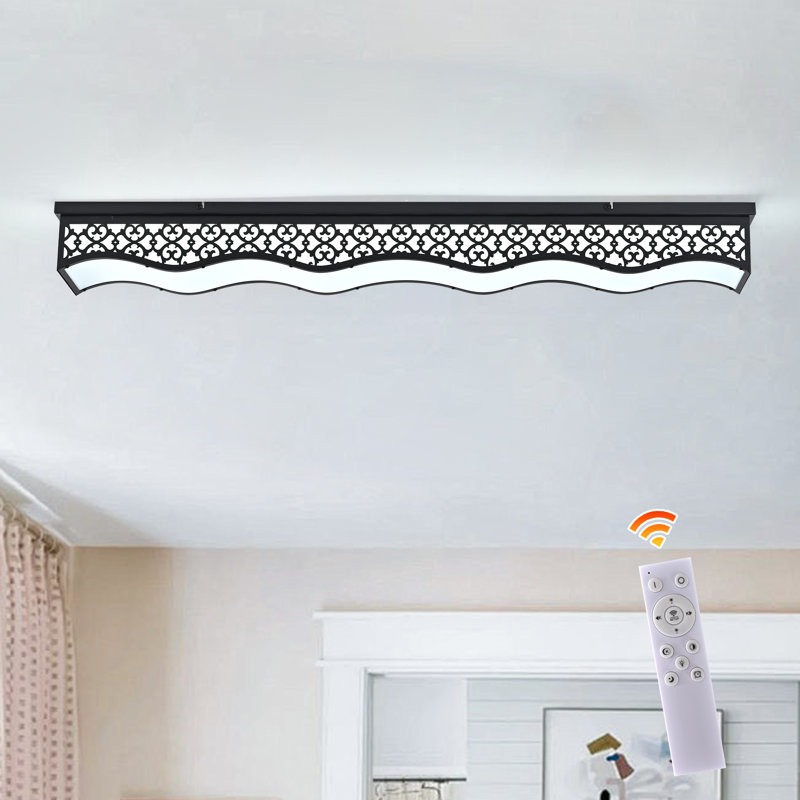 1 - Light 45.28" Dimmable LED Flush Mount