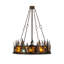 Tall Pines LED Downrod Ceiling Fan