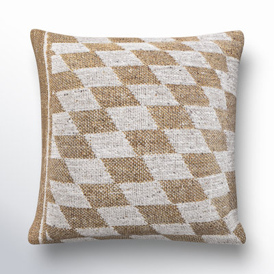 Mahala Geometric Viscose Blend Pillow Cover