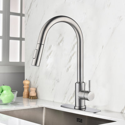 Naiyafly Pull Out Touch Kitchen Faucet