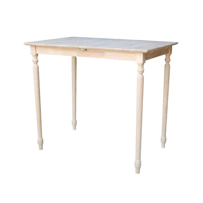 Ginna Extendable Solid Wood Dining Table