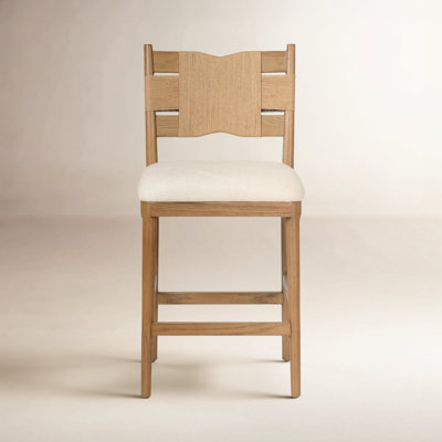 Tova Stool-Bergamo Parchment-Counter