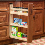 Burkett Wood Pull Out Pantry