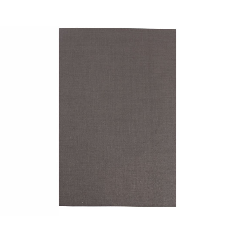 Rikesh Cotton Blend Standard Flat Sheet, Grey