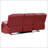 Red 2-Piece Reclining Sofa Set