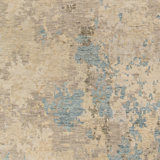 Wool Abstract Area Rug