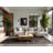 Soft Plush Estep New Years Modern & Contemporary Abstract Area Rug in Gray – Gray Binding-548610782