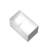 Freestanding Solid Surface Soaking Bathtub Matte White