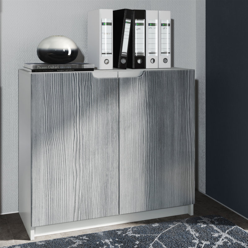 Mazeppa 82cm W Chest of Drawers, Avola Anthracite