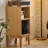 Brown Solid  Wood Display Cases