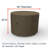 Hillside Outdoor Round Patio Table Cover-530167277