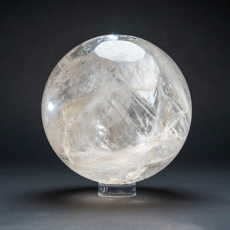 Quartz Abstract Figurines & Sculptures, 7" H x 7" W x 7" D