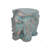 Elephant Garden Stool, Copper Patina