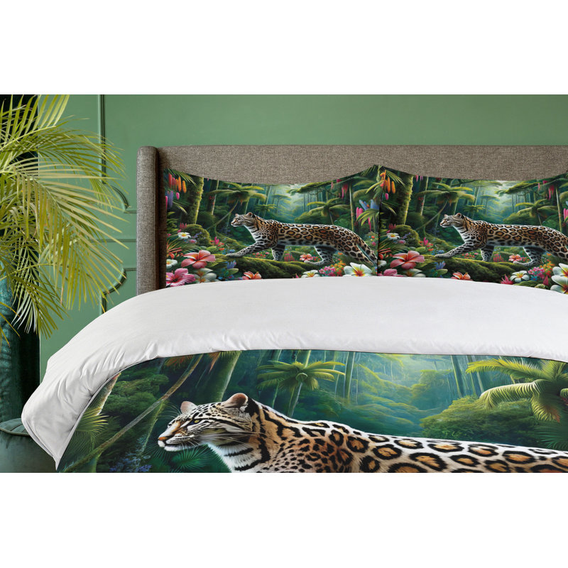 Cat Duvet Cover, King Duvet Cover + 2 Standard Shams