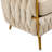 Misheel Velvet Barrel Chair with Ottoman-663396598