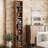 Narrow Design Storage,8-layer Thin High Bookcase With Open Adjustable Shelves,cube Display Rack-328062470