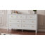 Commode moderne 7 tiroirs avec poignées dorées Dezmand Porter-352075806